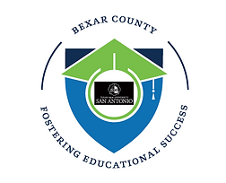 Bexar County Fostering Educational Success Logo with TAMUSA logo